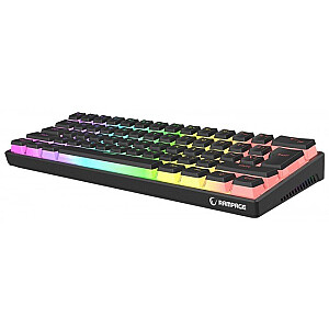 RAMPAGE USB-C RGB PUDDING KEYS GAMING KLAVIATŪRA