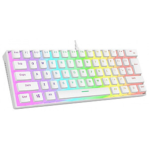 ИГРОВАЯ КЛАВИАТУРА RAMPAGE RGB PUDDING KEYS USB-C