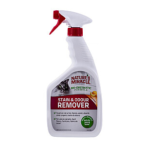 NATURE'S MIRACLE Stain&Odour Remover Melon Cat - Спрей для чистки и удаления загрязнений - 946 мл