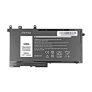 „Dell Latitude E5280“, E5580, 3000 mAh (34 Wh), 11,4 volto akumuliatorius