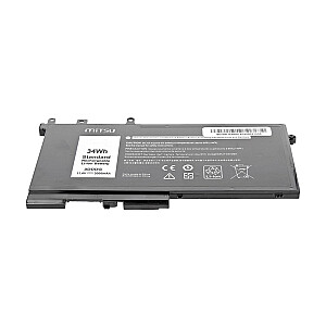 „Dell Latitude E5280“, E5580, 3000 mAh (34 Wh), 11,4 volto akumuliatorius