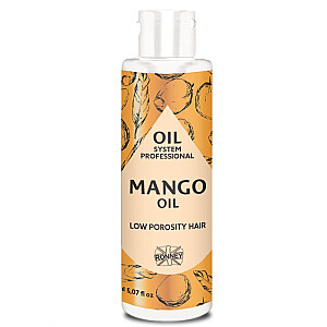 RONNEY Professional Oil System mažo poringumo plaukams, mangų aliejus mažai poringiems plaukams 150 ml