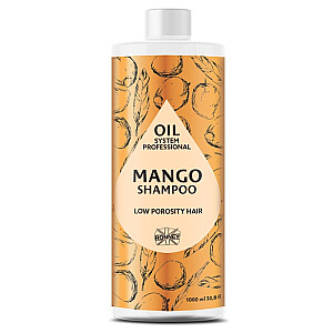 RONNEY Professional Oil System Low Prosity Low Porosity Šampūnas plaukams Mango 1000ml