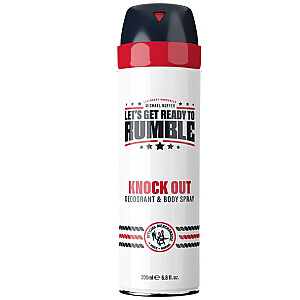 RUMBLE MEN Dezodorantas kūno purškiklis Knock Out 200ml