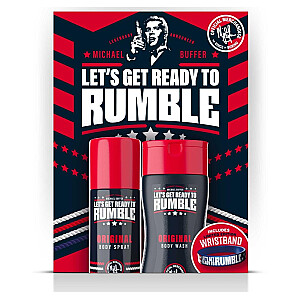 RUMBLE MEN SET Dezodorantas kūno purškiklis 150 ml + dušo želė 250 ml