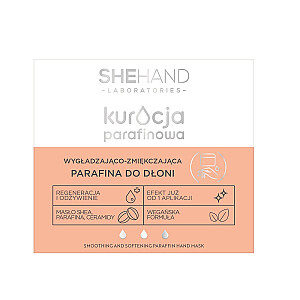 SHEHAND Laboratories Parafino terapijos glotninamasis ir minkštinantis parafinas rankoms 80g