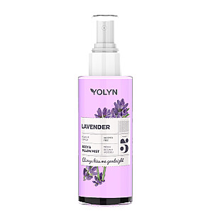 YOLYN Body & Pillow Mist Lavender kūno ir patalynės purškiklis, 200 ml