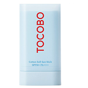 TOCOBO Cotton Soft Sun Stick SPF50+ PA++++ saulės lazdelė 19g