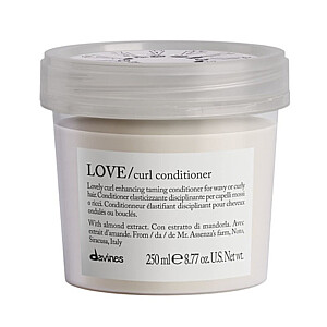 Davines Essential Haircare Love Curl kondicionierius slenkantiems ir slenkantiems plaukams 250 ml