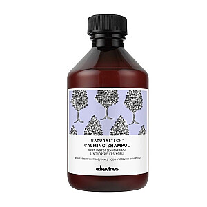 DAVINES Naturaltech Calming Shampoo raminantis šampūnas jautriai galvos odai 250ml