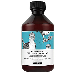 DAVINES Naturaltech Wellbeing Shampoo kasdieninis šampūnas sveikiems plaukams 250ml
