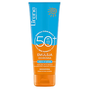 LIRENE Солнцезащитная эмульсия для чувствительной кожи SPF 50+ 120мл