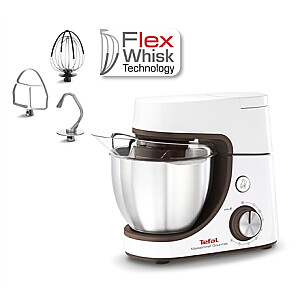 TEFAL | Masterchef Gourmet Food Processor | QB51K138 | 1100 W | Number of speeds 8 | Bowl capacity 4.6 L | White