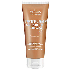 FARMONA PROFESSIONAL Perfume Hand&Body Cream Gold parfumuotas rankų ir kūno kremas 75 ml