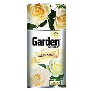 GARDEN COLLECTION Automatinis oro gaiviklis, papildymas Baltoji rožė 260ml