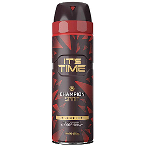 Мужской дезодорант-спрей IT'S TIME Champion Spirit 200мл