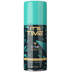 It's TIME vyriškas purškiamas dezodorantas Titan Spirit 150ml