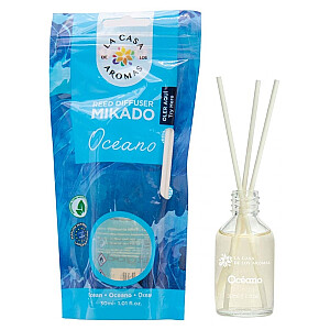 Kvapų lazdelės THE HOUSE OF AROMAS Difuzorius Reed Mikado Travel Ocean 30 ml