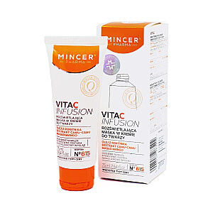 MINCER PHARMA Vita C Infusion №615 крем-маска для лица осветляющая 75мл