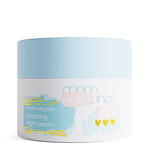 MOM AND WHO Kids Multivitaminų naktinis kremas vaikams 50ml