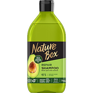 NATURE BOX Repair Shampoo Šampūnas plaukams su avokadų aliejumi 385ml