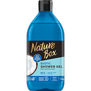 NATURE BOX dušo želė Dušo želė su kokosų aliejumi 385ml