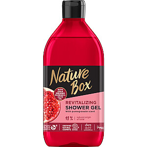 NATURE BOX dušo želė Dušo želė su granatų aliejumi 385ml