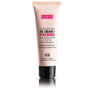 PUPA Professionals BB Cream & Primer SPF20 основа под макияж для комбинированной и жирной кожи 002 Песок 50мл