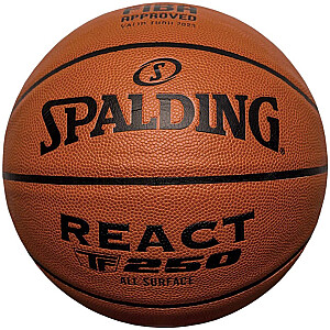 Баскетбольный мяч Spalding React TF-250 Logo Fiba 76967Z