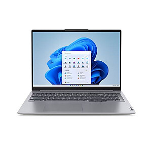 Nešiojamasis kompiuteris ThinkBook 16 G6 21KH00TCPB W11Pro i5-13420H/16GB/512GB/INT/16.0 WUXGA/Arctic Grey/3YRS OS +CO2 poslinkis 