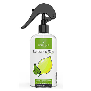 LORINNA Scented Room Spray aromatinis namų purškiklis citrinų ir mėtų 250ml