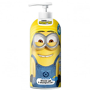 MINIONS Гель для душа и шампунь 2в1 Банан 1000мл