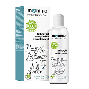 MOMME Mother Natural Care нежный гель для мытья тела и интимной гигиены 150мл