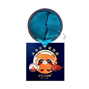 SERSANLOVE Eye Gel Mask гидрогелевые патчи для глаз Deep Sea Caviar 60 шт.