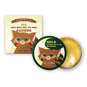 SERSANLOVE Eye Gel Mask hidrogeliniai akių pleistrai Golden Bird's Nest 60 vnt.