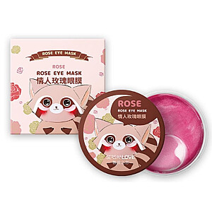 SERSANLOVE Eye Gel Mask hidrogeliniai akių pleistrai Rose 60 vnt.