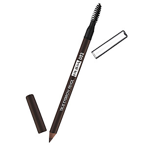 PUPA True Eyebrow Pencil vandeniui atsparus antakių pieštukas vandeniui atsparus 003 tamsiai rudas 1,08 g
