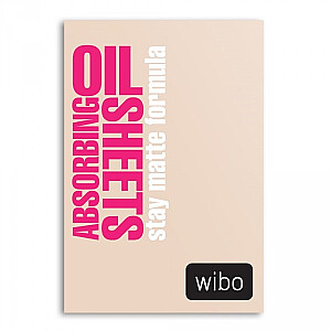 WIBO Absorbing Oil Sheets матирующая рулонная бумага 40 шт.
