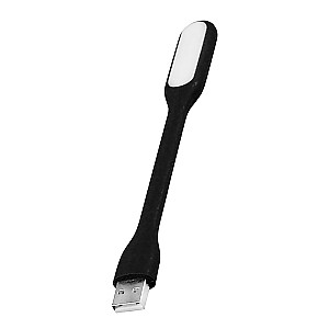 Activejet USB LED kompiuterio skaitymo lemputė. Įtampa 5V. Galia 1,2 W. PVC medžiaga. Gaminio dydis 170*18,5*9 mm.