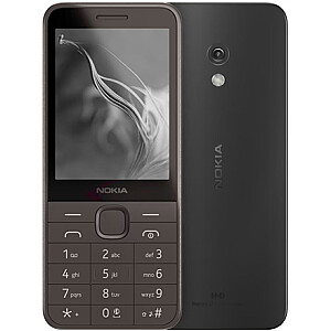 Nokia | 235 4G (2024) | Juoda | 2,8 colio | 128 MB | 64 MB | Dvi SIM | Bluetooth | 5.0 | USB versija USB Type-C | Pagrindinė kamera 2 MP | 1450 mAh