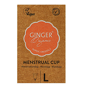 GINGER ORGANIC L dydžio menstruacinė taurelė