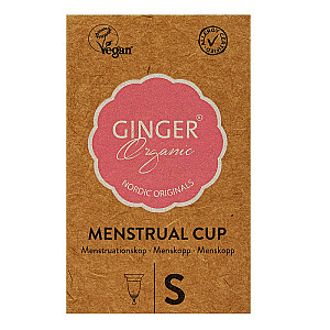 GINGER ORGANIC S dydžio menstruacinė taurelė