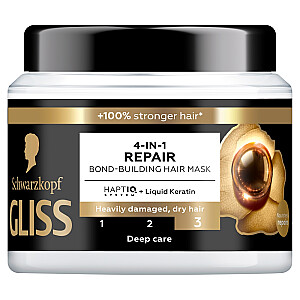GLISS Trt Aqua Revive stiprinamoji plaukų kaukė 4in1 Repair 400ml