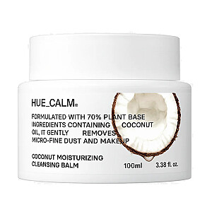 HUE CALM Vegan Coconut Moisturizing Cleansing Balm увлажняющий очищающий бальзам для лица 100 мл