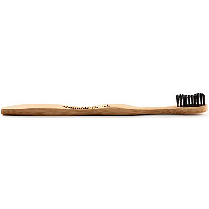 HUMBLE Bamboo Tooth Brush Medium, juodas