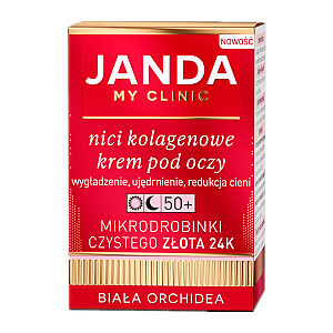 JANDA Nici Коллагеновый крем для глаз 50+ с микрочастицами чистого золота 24К Белая Орхидея 15мл