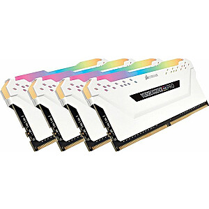 Corsair Vengeance RGB PRO DDR4 32GB 3200MHz CL16 atmintis (CMW32GX4M4C3200C16W)