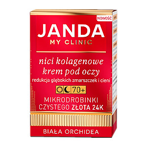 JANDA Nici Коллагеновый крем для глаз 70+ с микрочастицами чистого золота 24К Белая Орхидея 15мл