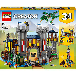 LEGO Creator viduramžių pilis (31120) – viduramžių pilis