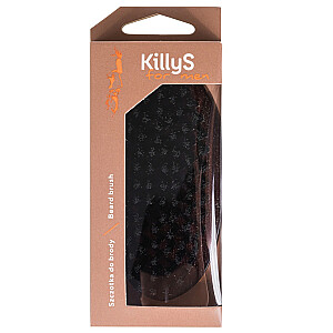 KILLYS For Men Beard Brush medinis barzdos šepetys